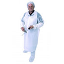 APRON WHITE DISPOSABLE 1400MM LONG
