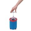 GLASS WASH BRUSH SINGLE BLUE CASE