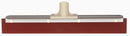 FLOOR SQUEEGEE Aluminium/Rubber Red