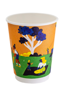 NEW BIO CUP DOUBLE WALL TRUE FILL 12OZ CUP