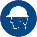 S 100 DIA DECAL HEAD PROT