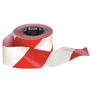 S TAPE RED/WHT BARRICADE 100MTR
