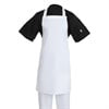 APRON BIB POLYCOTTON WHITE