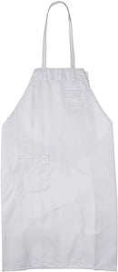 APRON PVC FULL LENGTH WHITE