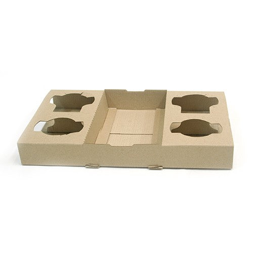 CARRY TRAY 4 CUP HOLDER CTN 100