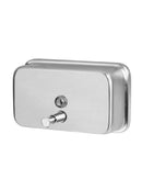 DISPENSER SOAP S/S HORIZONTAL