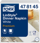 NAPKIN TORK LINEN STYLE DINNER WHITE [Pkg:CTN 600]