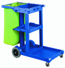 TROLLEY JANITOR DARK BLUE RAPID