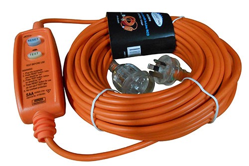 CORD 20MTR 10AMP WITH RCD-4A