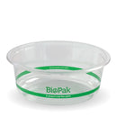 BIO 600ML WIDE CLEAR CONTAINER [Pkg:SLV 50]