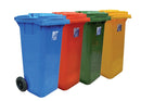 BIN WHEELIE H/D EDGAR 120LT [Clr:Red]