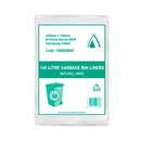 BINLINER 140LTR NAT 1250 X 1100MM CTN 200