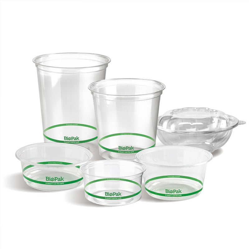 BIO CONTAINER CLEAR 360ML [Pkg:SLV 50]