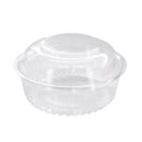 BOWL CLEAR W/HINGED DOMED LID