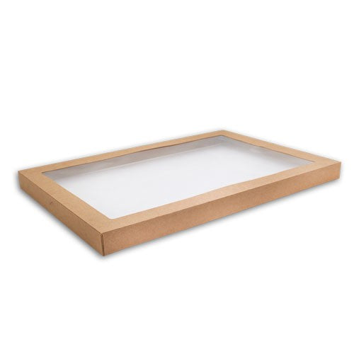 CATERING BOX LID KRAFT EXTRA LARGE