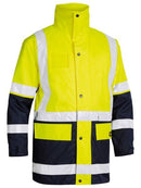 JACKET 5 IN 1 RAIN TAPED HI VIS