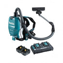 VACUUM MAKITA 18V BACKPACK 1.5L KIT 2 X 5.0AH BATTS AND CHARGER