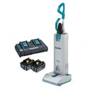 VACUUM MAKITA 18V UPRIGHT KIT 2 X 5.0AH BATTS AND CHARGER