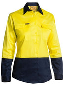 SHIRT BISLEY WOMEN'S HI VIS DRILL
