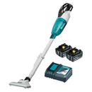VACUUM MAKITA STICK 18V KIT 2 X 5.0AH BATT AND CHARGER 
