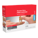 FIRST AID BANDAID STND 7.2X1.9CM PK 100 (AERO) 