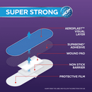 FIRST AID BANDAID DETECTABLE STND 7.5X2.5CM PK 100 