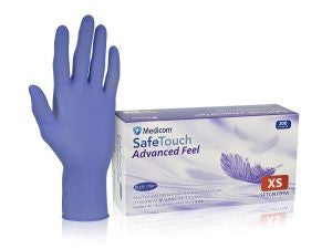 GLOVES NITRILE SAFETOUCH ADVANDED PRO EXTENDED CUFF