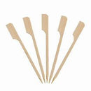 BAMBOO SKEWERS PADDLE 180MM 100 / BAG