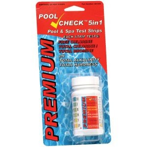 POOL CHECK 5 IN 1 TEST STRIPS