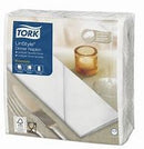 NAPKIN TORK LINEN STYLE DINNER WHITE