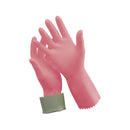 GLOVES PINK SILVER LINED