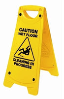 S A FRAME YELLOW WET FLOOR