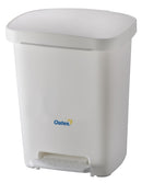 BIN PEDAL 30LTR WHITE BB-30PW