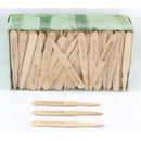 MARKER WOODEN STEAK MARKERS 9CM PK 500 MEDIUM
