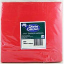NAPKIN 2 PLY DINNER RED/PKT 100
