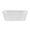 TAKEAWAY CONT.RECTANGLE 750ML FRZ