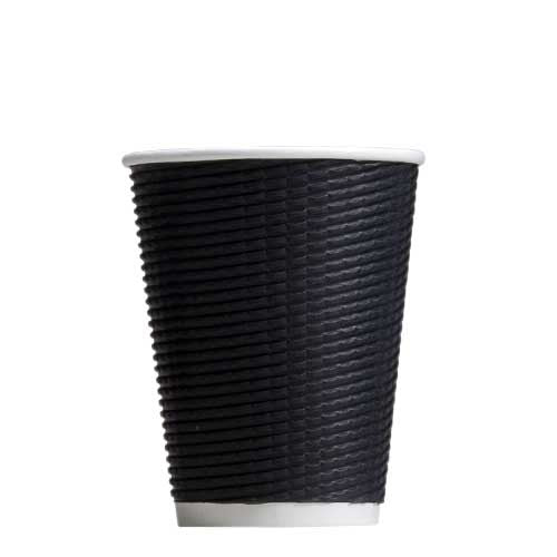 CUP NEW TRIPLE WALL CHARCOAL