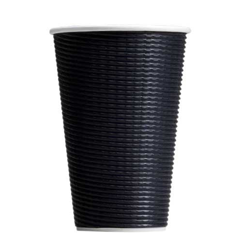 CUP NEW TRIPLE WALL CHARCOAL