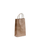 BAG TWISTED PAPER BABY BROWN HANDLE