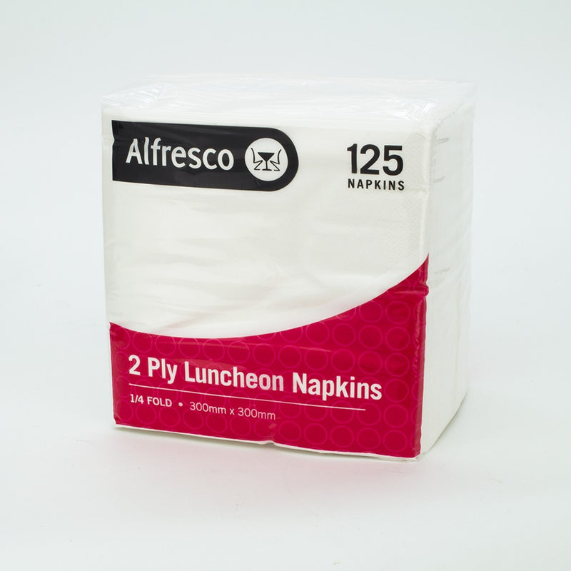 NAPKIN 2 PLY LUNCH WHITE