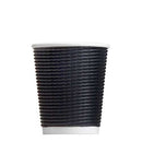 CUP 4 OZ TRIPLE WALL CHARCOAL