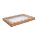 CATERING BOX LID KRAFT MEDIUM