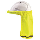 HAT H/HAT NECK SUN SHADE FLURO YELLOW