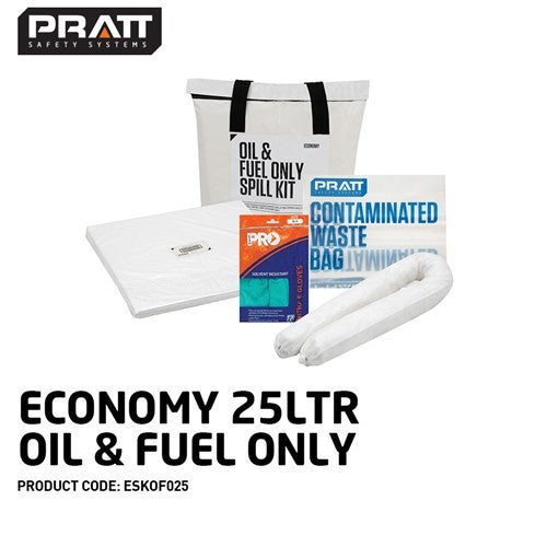 SPILL KIT PRATT ECON OIL & FUEL 25LT
