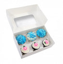 CAKE 6 CAVITY CUPCAKE BOX & INSERT