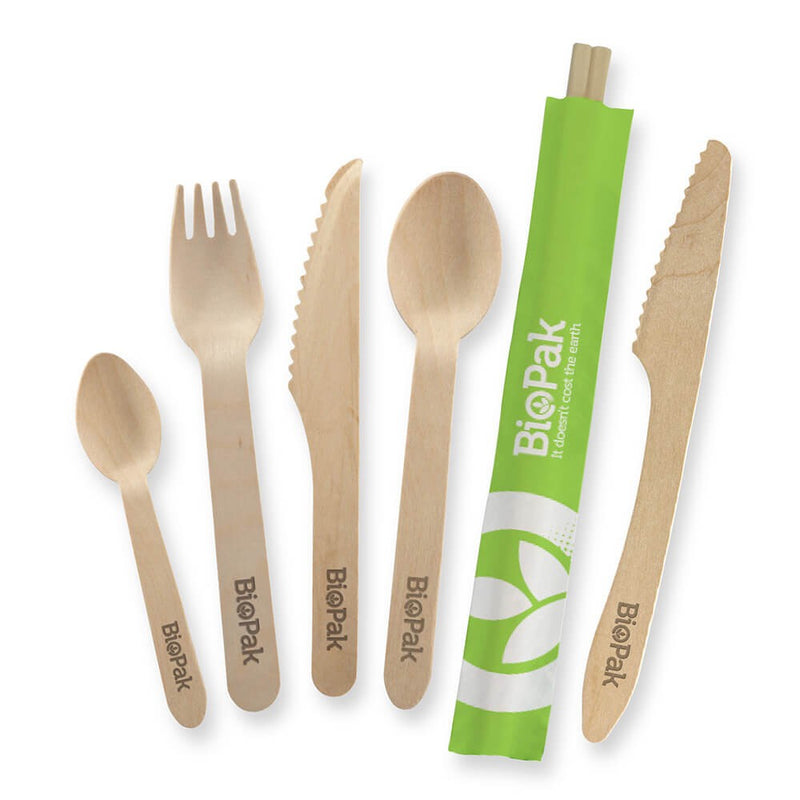 BIO WOODEN CHOPSTICKS 21CM [Pkg:SLV 100]