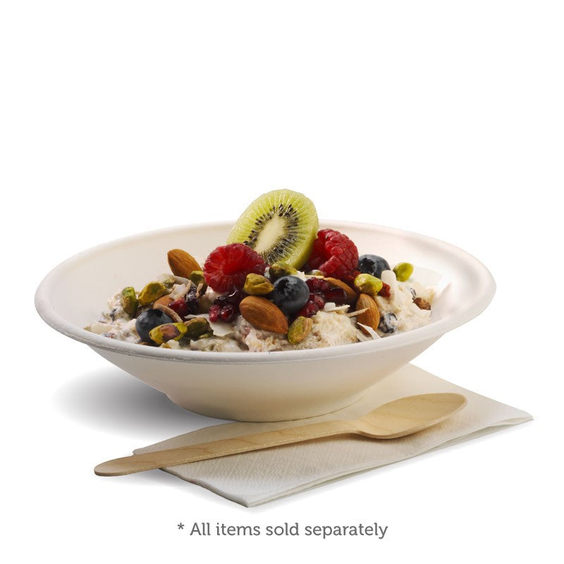 BIO SUGERCANE BOWL WHITE 800ML