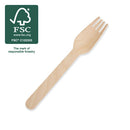 NEW BIO WOODEN FORK 16CM